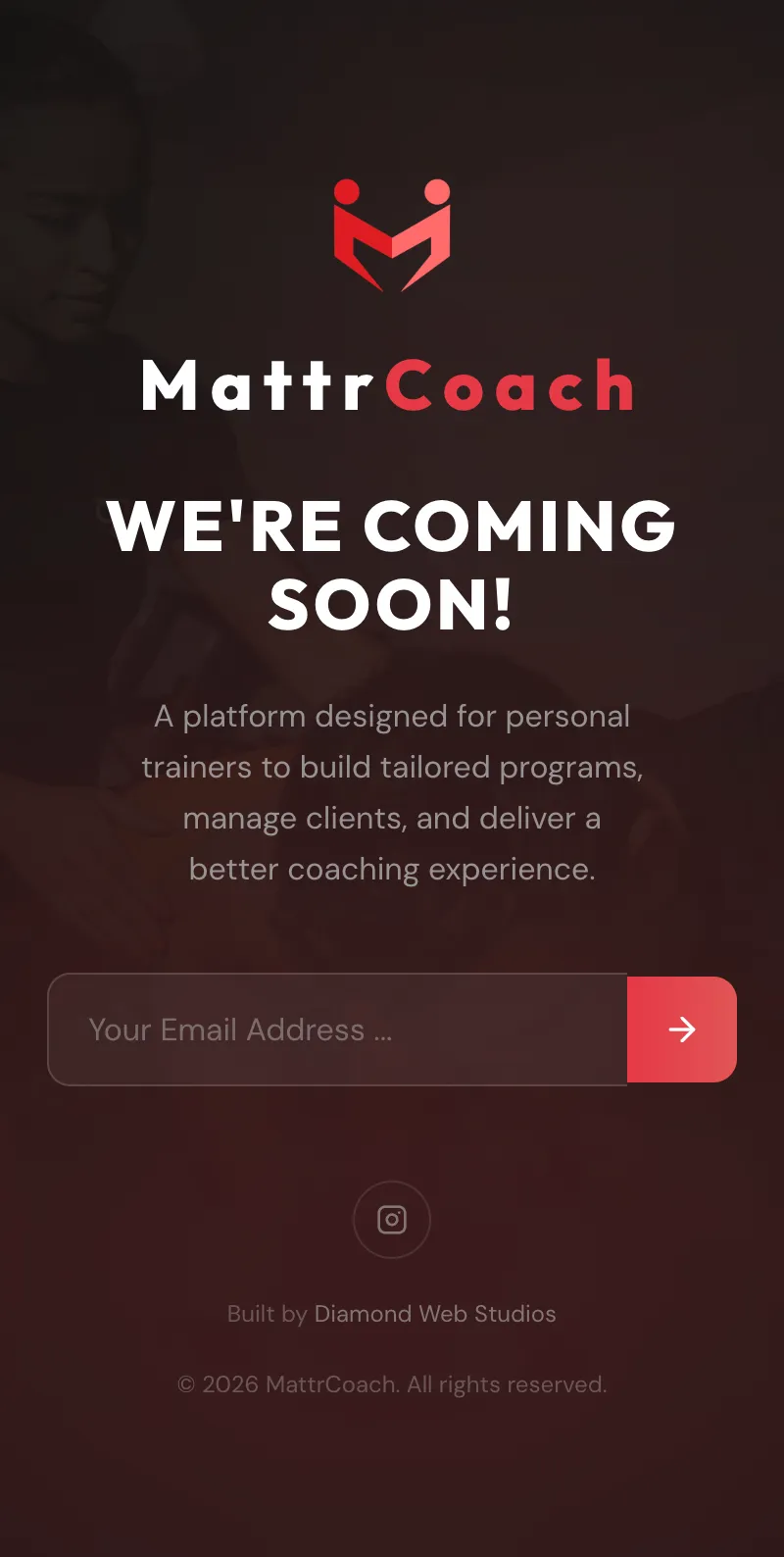 MattrCoach mobile view